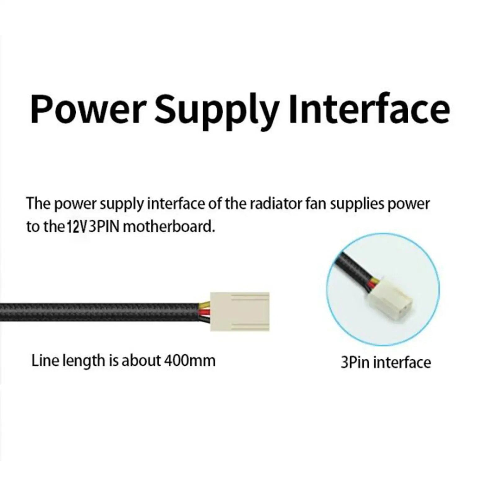 M.2-8 SSD Heatsink with Quiet Fan High Speed Fan Double Sided Heat Conduction