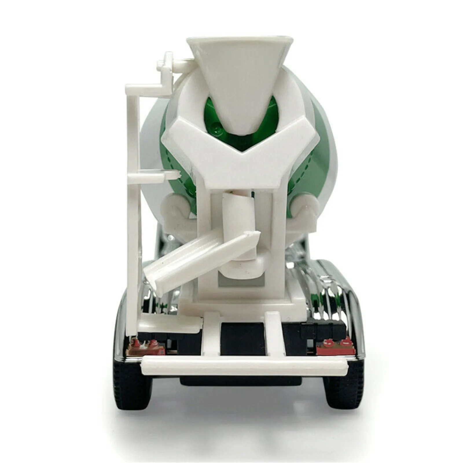 Model pojazdu budowlanego w skali 1:50, mieszalnik, koparka, odlewany z metalu, zabawka dla dzieci, pojazd z napędem pull-back, prezent.