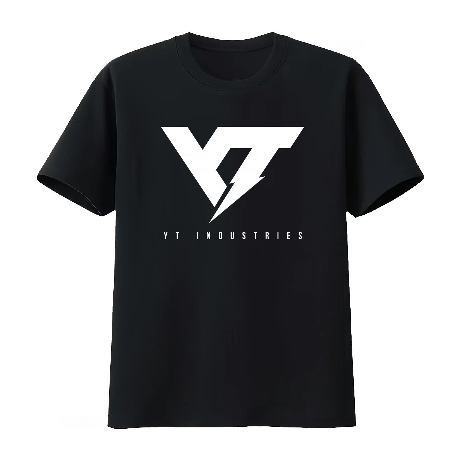 Yt Industries Logo Print T Shirt for Men and Women Fashion Stylish Streetwear Breathable Men's Clothing 2026 Summer T Shirt