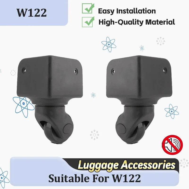 

For W122 Directional Straight-Running Wheels Wear-Resistant and Quiet Rolling Luggage Compartment Wear-Resistant Accessories