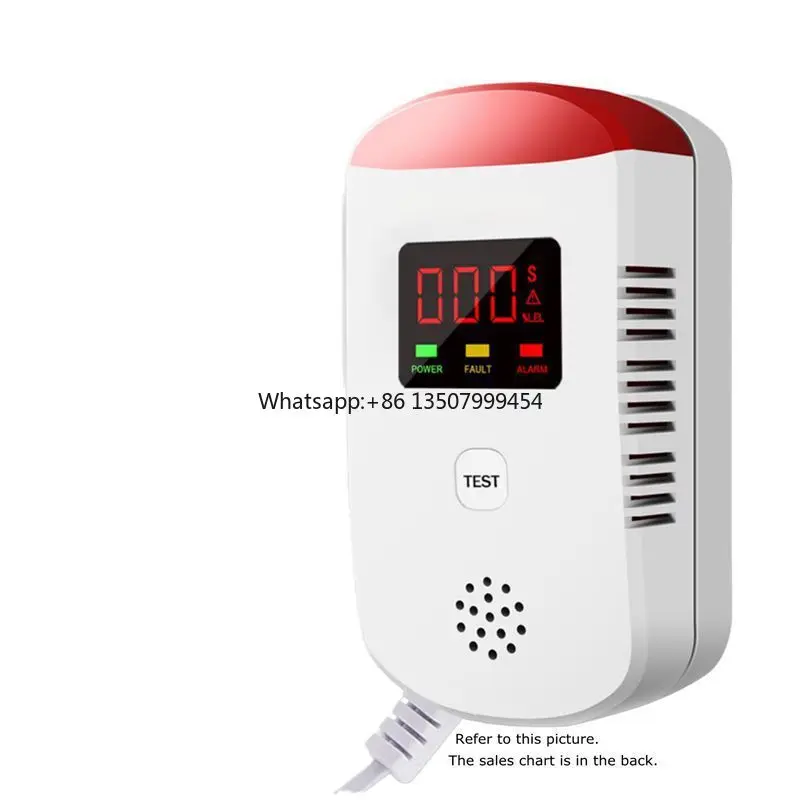 

Wholesale Portable Fire Alarm Combustion LPG Gas Detectors Home Kitchen Cooking Gas Leak Detector / Standalone Gas Alarm