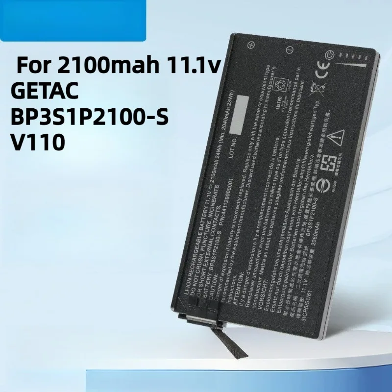 for 2100mah 11.1v GETAC BP3S1P2100-S V110 P/N:441129000001 Laptop Battery