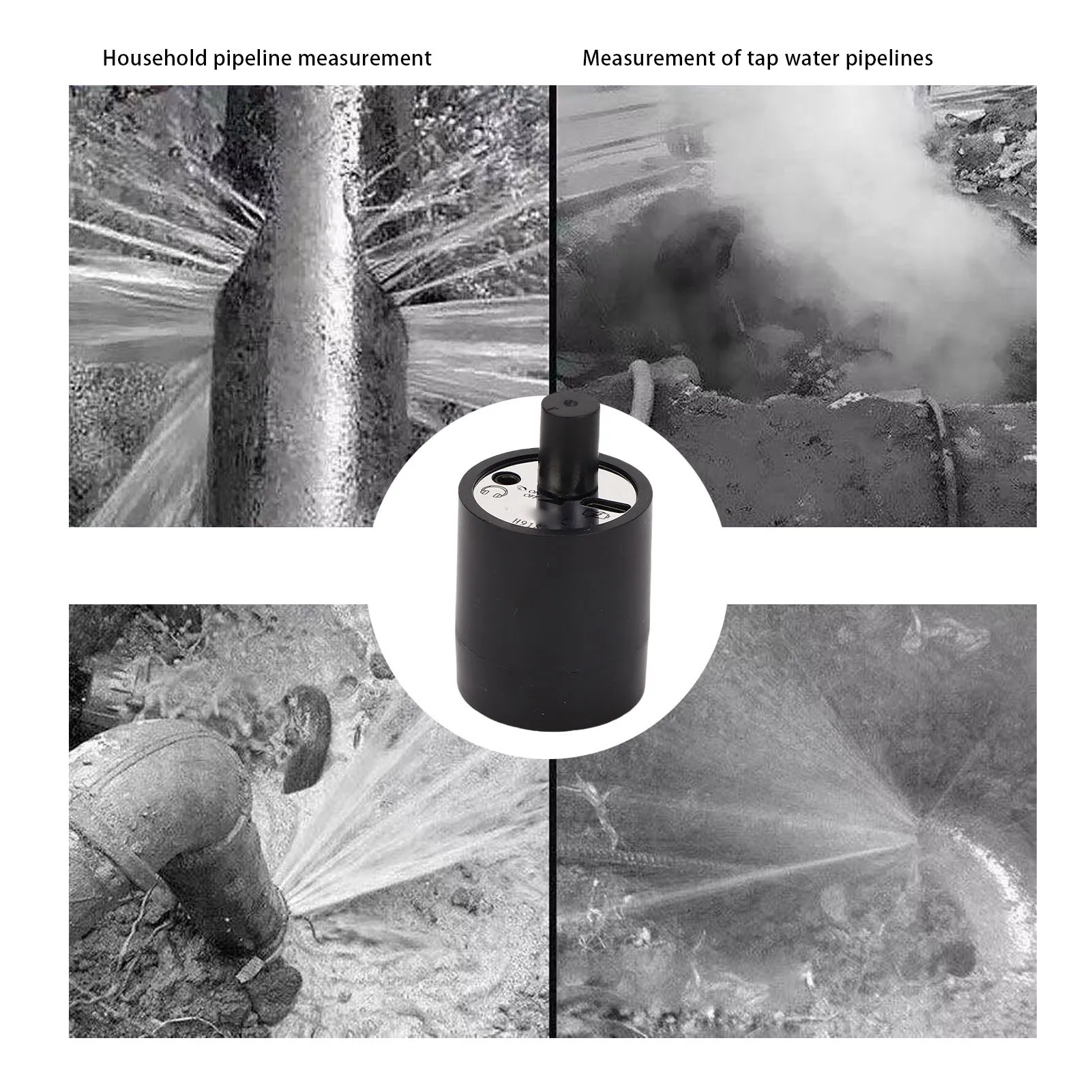 Microphone mural Portable multifonctionnel, haute sensibilité, son clair, détecteur d'écoute vocale, polyvalent pour souterrain