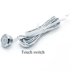 Switch Central Control Three-pin Interface DC12V Touch Hand Sweep PIR Motion Sens Single Double Door For Under Cabinet Light