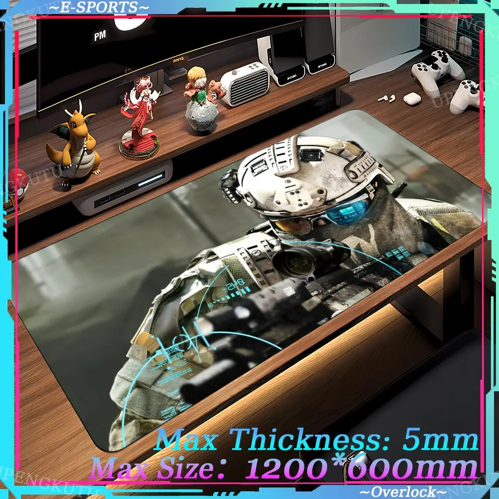 T_tom_Clancy_Ghost_Recon Mouse Kawaii Pad Oversized Game accessories Gaming Floor mats Cute desktop accessories