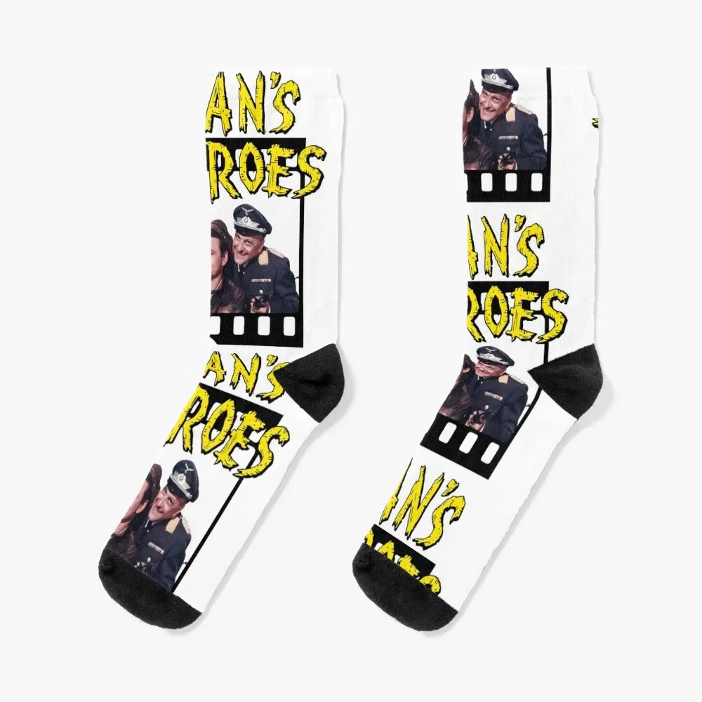 Hogan's Heroes Papa Schultz Socks funny sock new in's luxe anti-slip Socks Woman Men's