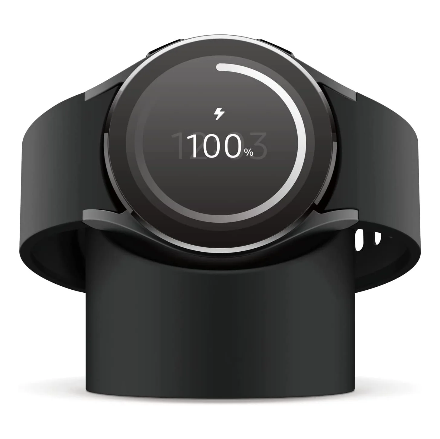 Silicone charging stand For Samsung Galaxy Watch 8/7/6/5/4 40/44mm 5Pro Charging Stand Storage Seat Galaxy 4 6 8 Classic 46/47mm