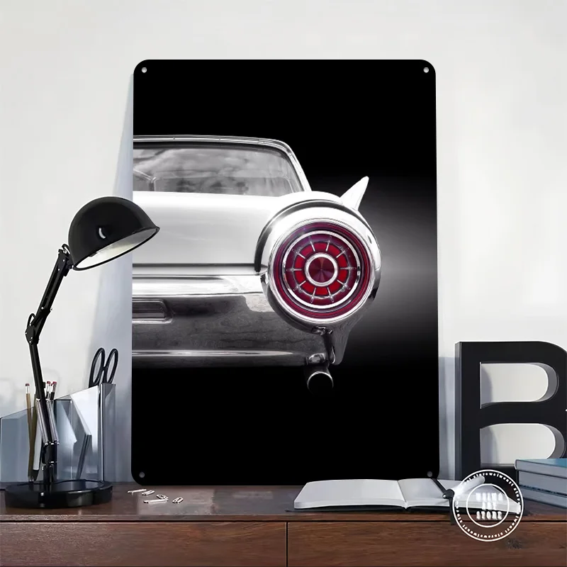 1963 Thunderbird Coupe Printed Poster Customized Wall Art Retro Vintage Metal Tin Signs for Garage Wand Deko Home Decor Items
