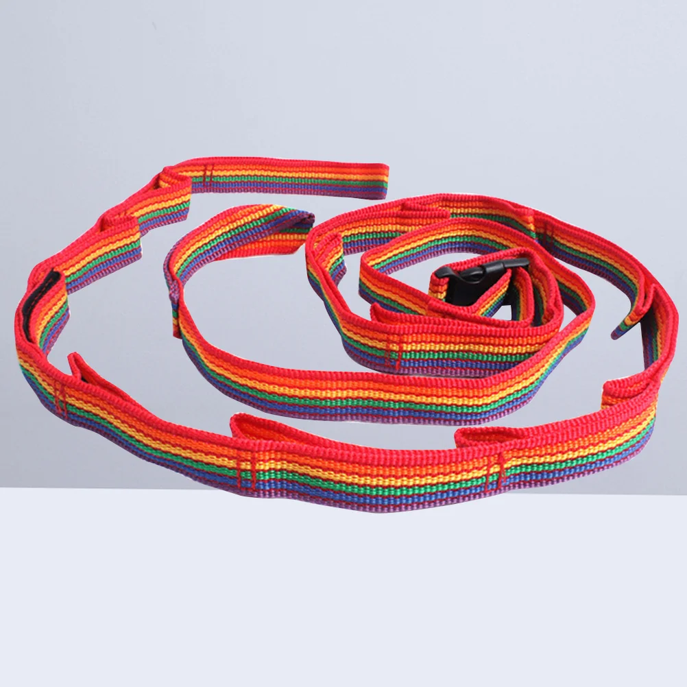 التخييم خيمة حبل ملون قوس قزح الحبل سهلة التركيب السفر شماعات ثقب كأس مصباح معلق حبل الغسيل في الهواء الطلق ديزي سلسلة