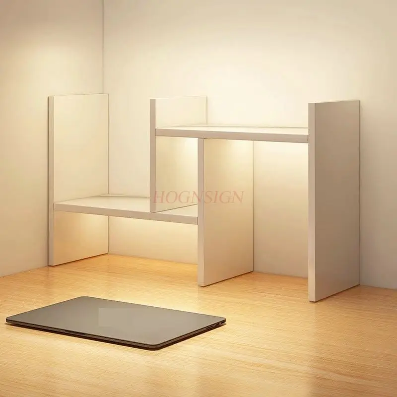 

1 шт. настольная книжная полка, настольная полка, полка для хранения офисного стола, полка для хранения студенческого общежития, письменный стол, полка для сортировки косметики