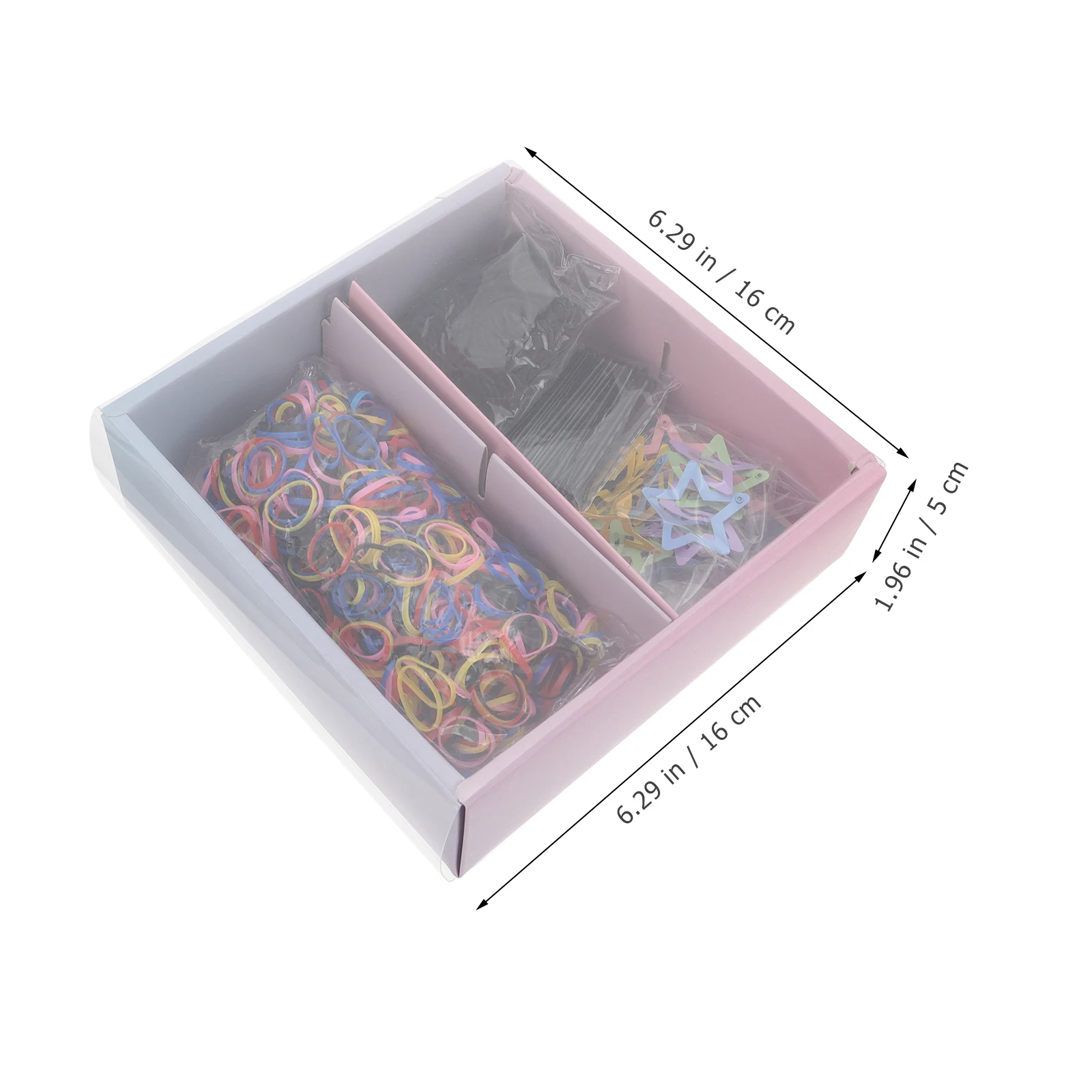 

1170Pcs Kids Hair Accessories Colorful Hair Clips Rubber Bands Elastic Children Hairpins Kids Hairpin Child Hairpin