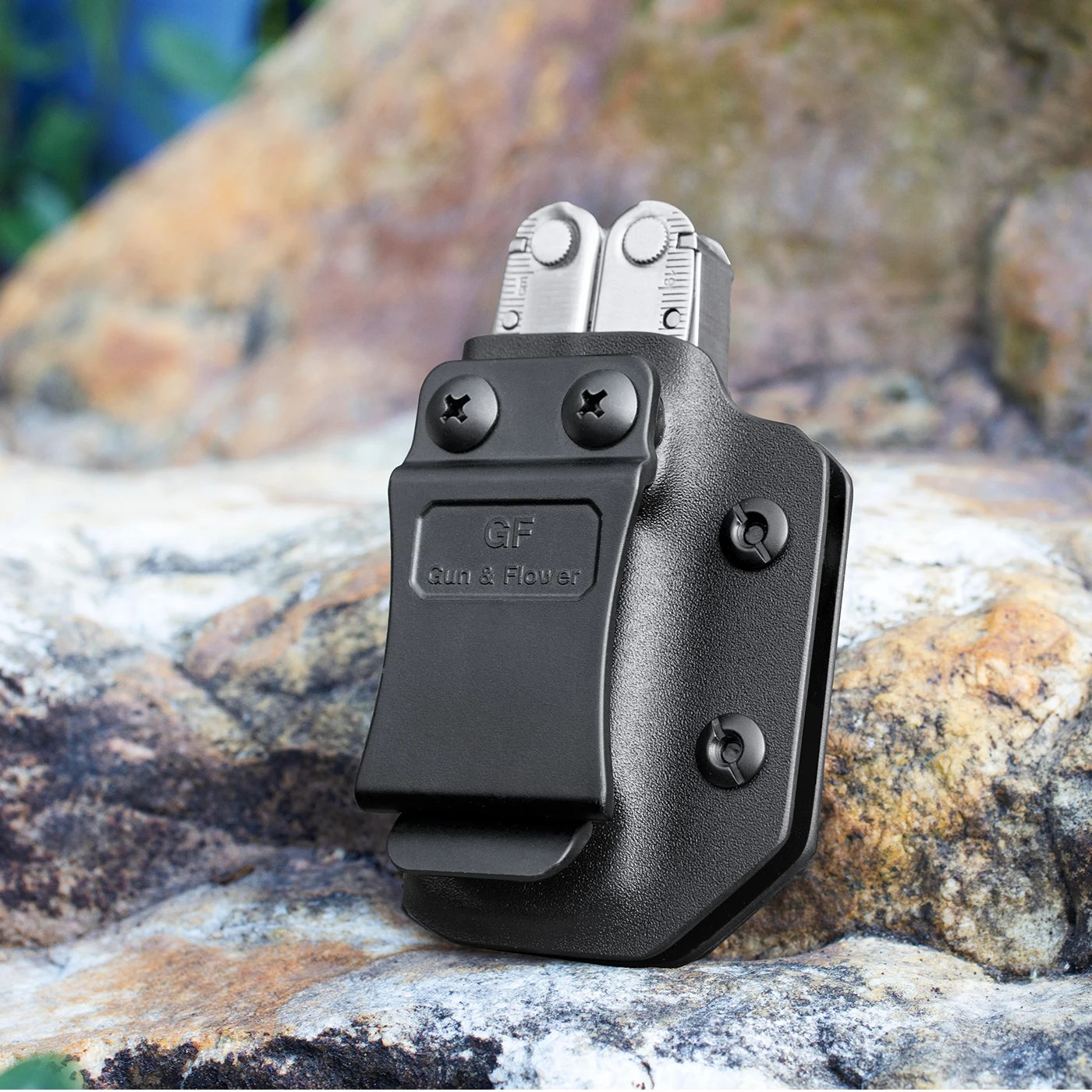 Gun&Flower Kydex Multitool Sheath for REBAR/SURGE HEAVY DUTY/SKELETOOL Multi Tool Pouch Multi-tool not included