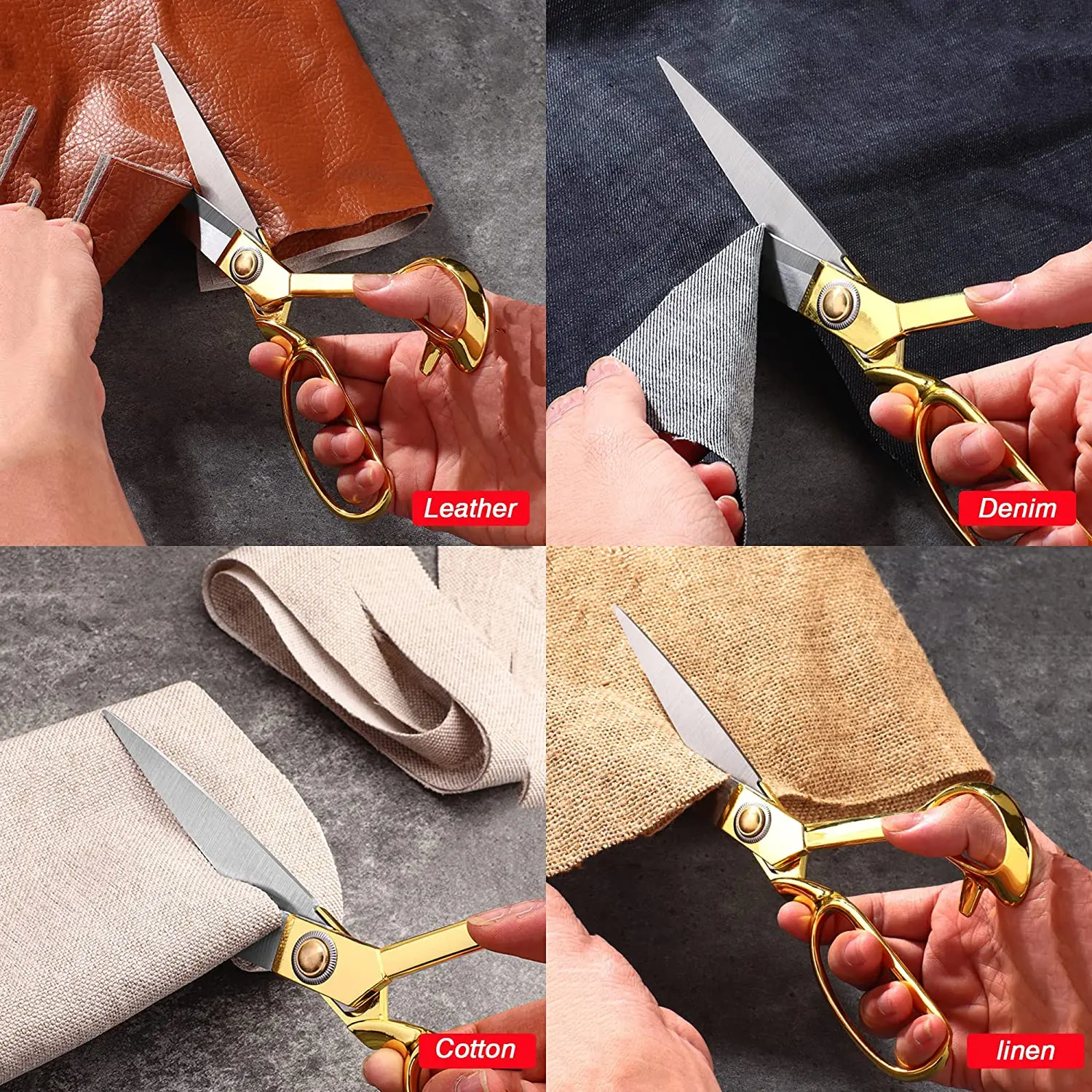 Nähen Schere, Heavy Duty Tailor Schere Schere für Stoff, Leder, Rohstoffe, Dressingmaking, veränderung-Professionelle Upholste