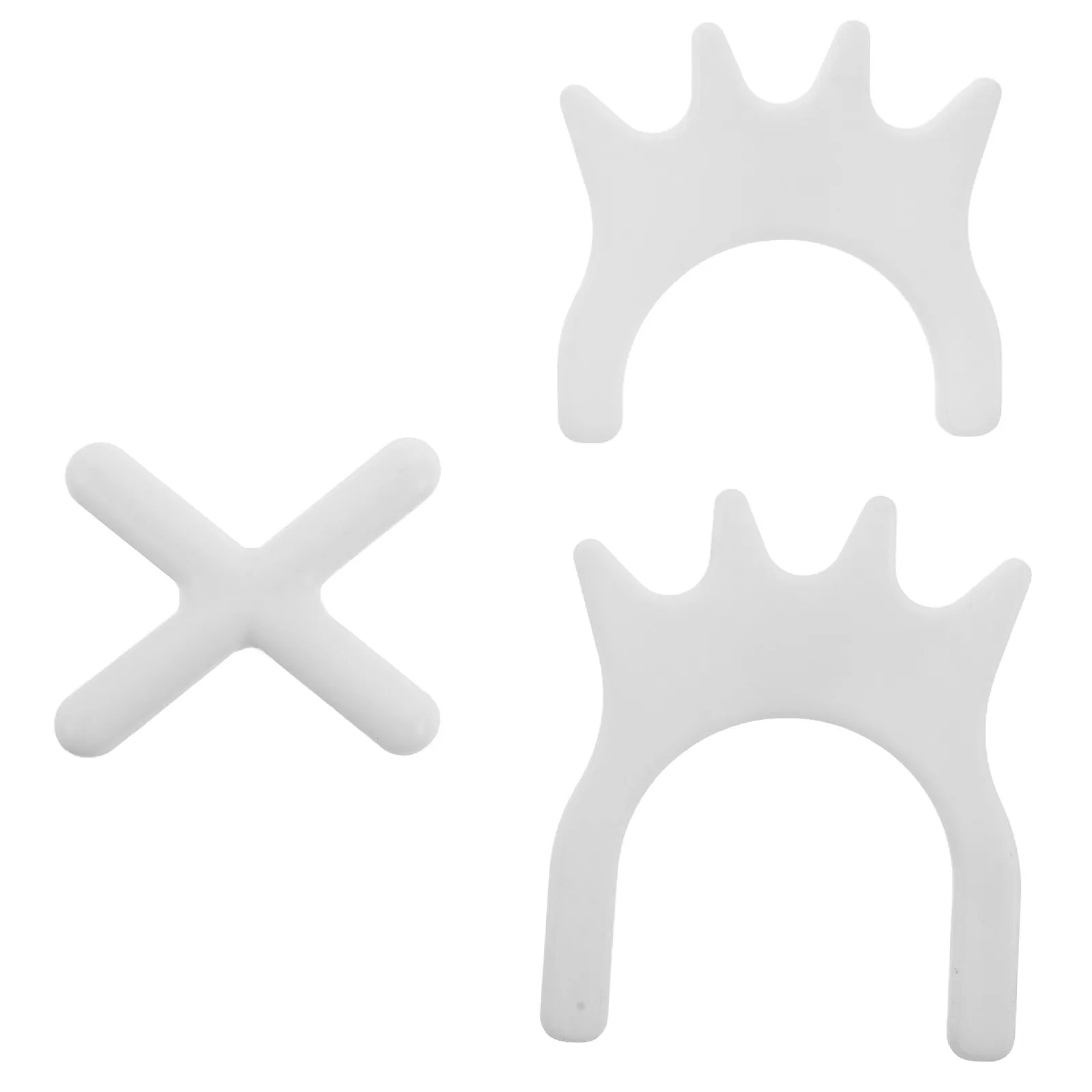 

3 шт. пластиковые накладки для кия, аксессуары для бильярда, подставка для кия для игры в снукер и пули, аксессуар для игровой комнаты