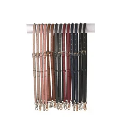 Top Selling Longcharm Mini Handbag Le Pliage Crossbody Carry Belt 1 Pair Holders+1-Strap Adjustable Calfskin Shoulder Bag Strap