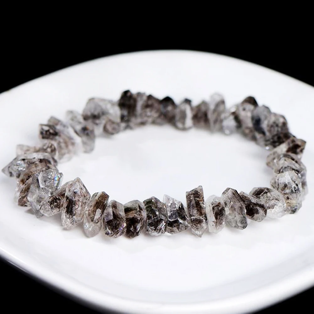 Natural Herkimer Diamond Gravel Stone Crafts Fashion Women Sweet Reiki Healing Crystals Energy Girls Stones Crafts Gift