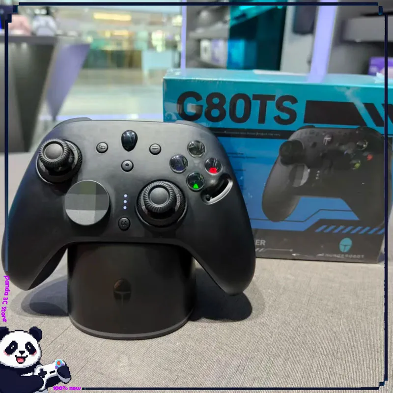 

Thunderobot G80 Tri-Mode Game Controller Wireless Bluetooth Hall Trigger Tmr Rocker Rgb Esports Accessories Steam Genshin Impact