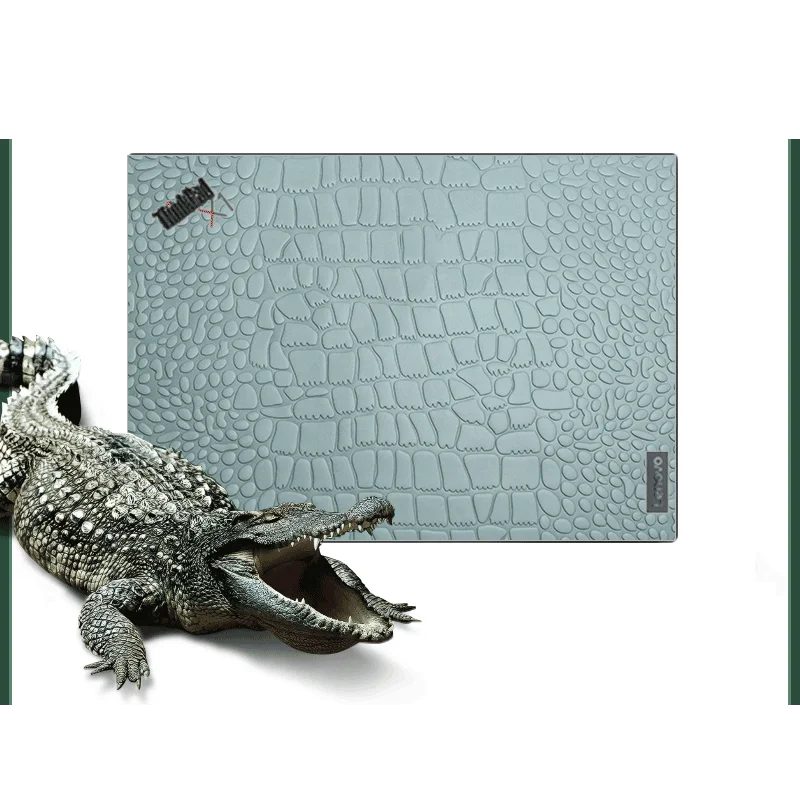 

Crocodile grain Skin Laptop Stickers for Lenovo ThinkPad X1 Carbon 10th 2022 Vinyl Skin Sticker for ThinkPad X1 Carbon Series