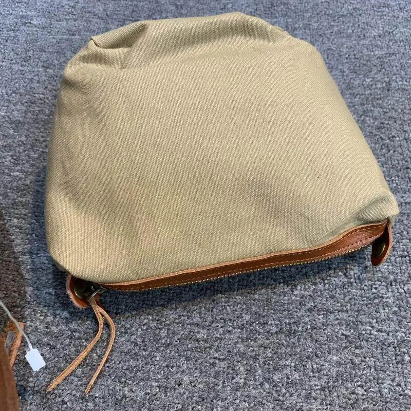 Designer Marken-Ledertasche für Damen Retro Echtleder Handtasche Schultertasche Einfache Bucket Bags für Frauen – Detail 17