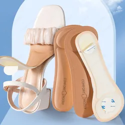 Zelfklevende Sandalen Inlegzolen Voor Schoenen Vrouwen Zweetabsorberende Binnenzool Met Hoge Hakken Antislip Traagschuim Deodorant Schoenpads