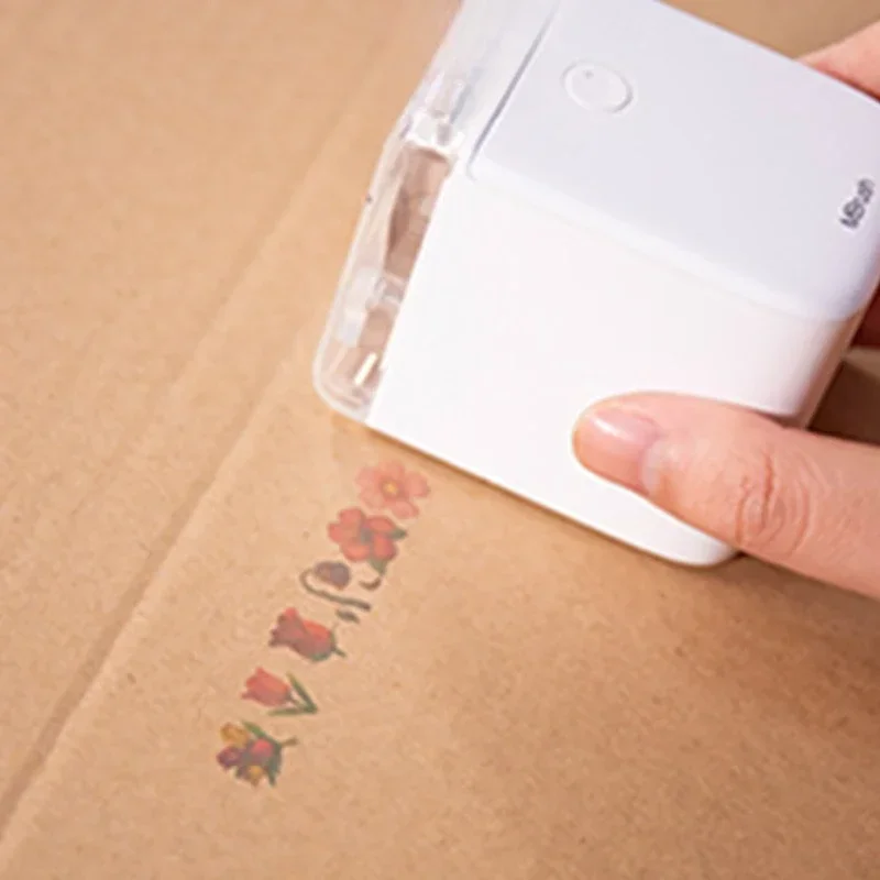Color handheld , intelligent inkjet mini small custom content label