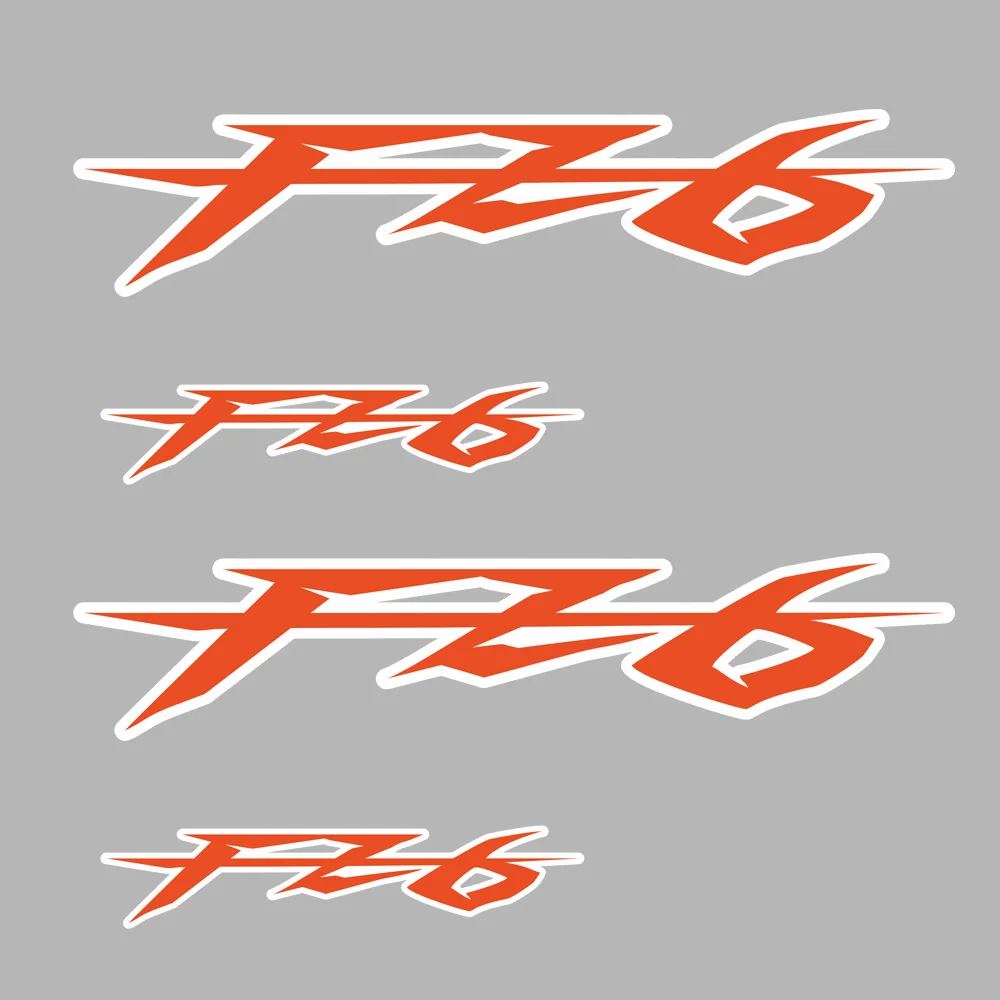 For YAMAHA FZ 6 FZ6 Motorcycle Accessories Tank Pad Sticker wheel Body Shell Fairing Helmet  FZ6 Moto Film