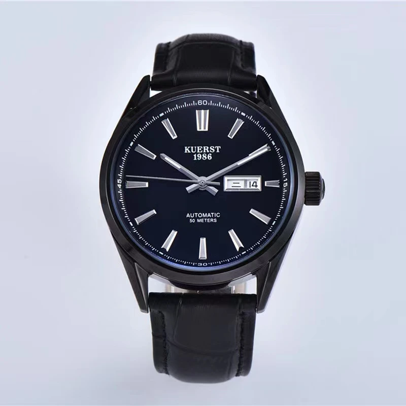 KUERST LLarge Dial automatic Mirror PolarizedCalendar Fashion Trend Watch