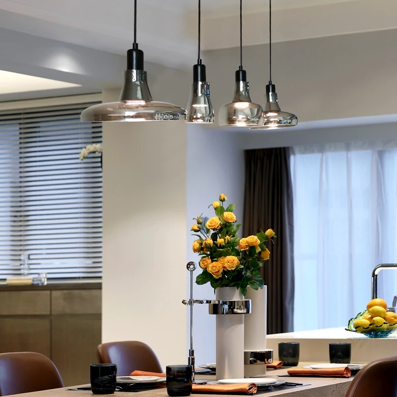 Modern Simple Pendant Lights Led Glass Hanglamp For Dining Room Bedroom Nordic Home Decor Loft Lamp Bar Luminaire Suspension
