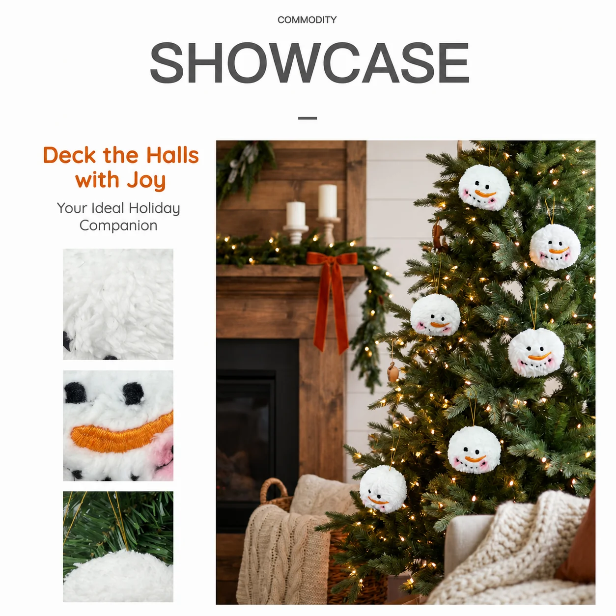 เครื่องประดับคริสต์มาสรูปทรงลู - Home Improvement Store บทวิจารณ์และราคา