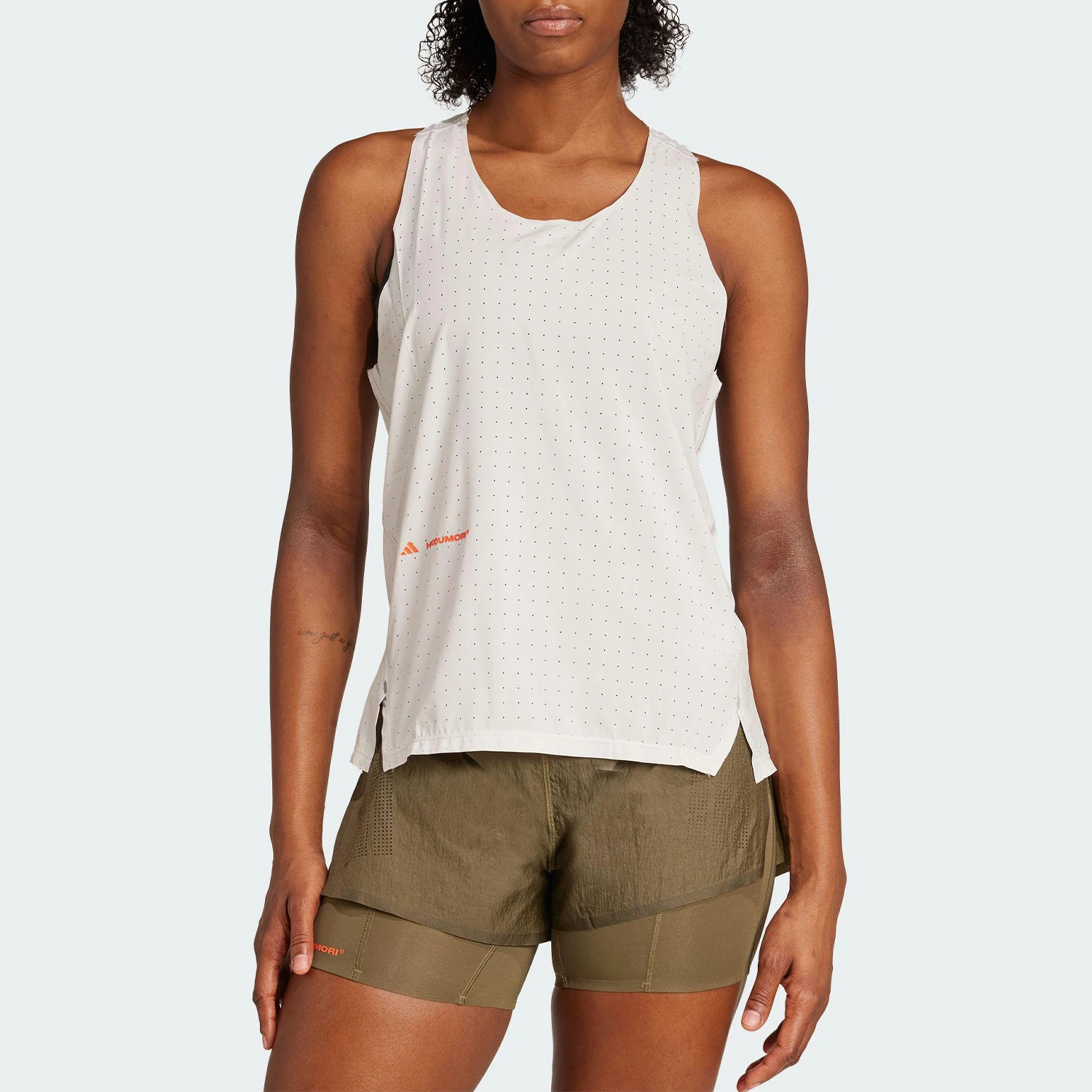 

Женская беговая майка-топ Adidas Authentic 2025 Summer JL6917