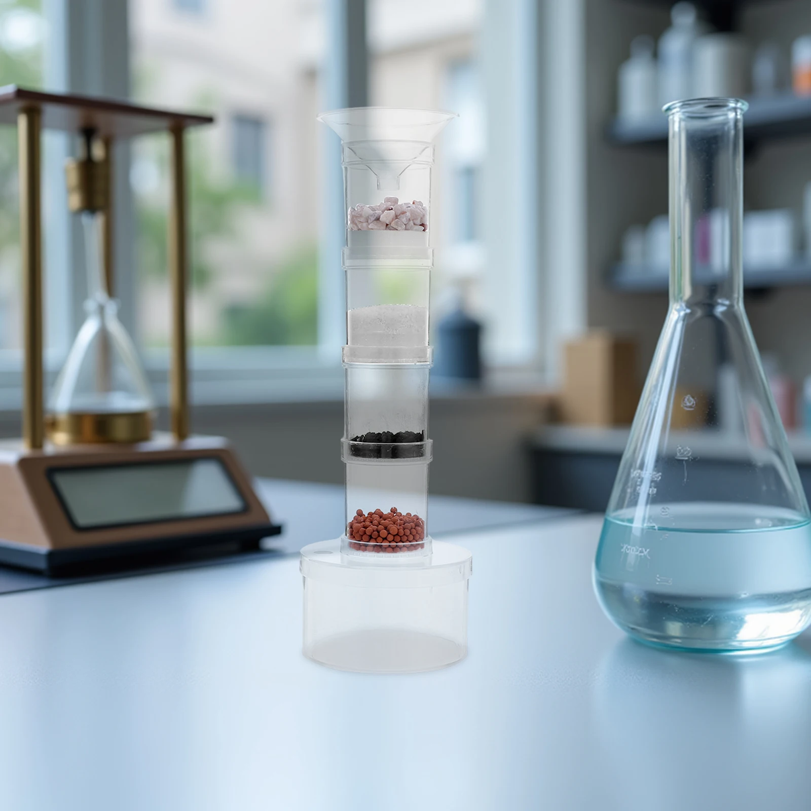 

Water Purification Experiment Kit Filter Science Experiments for Kids Project Toy Child