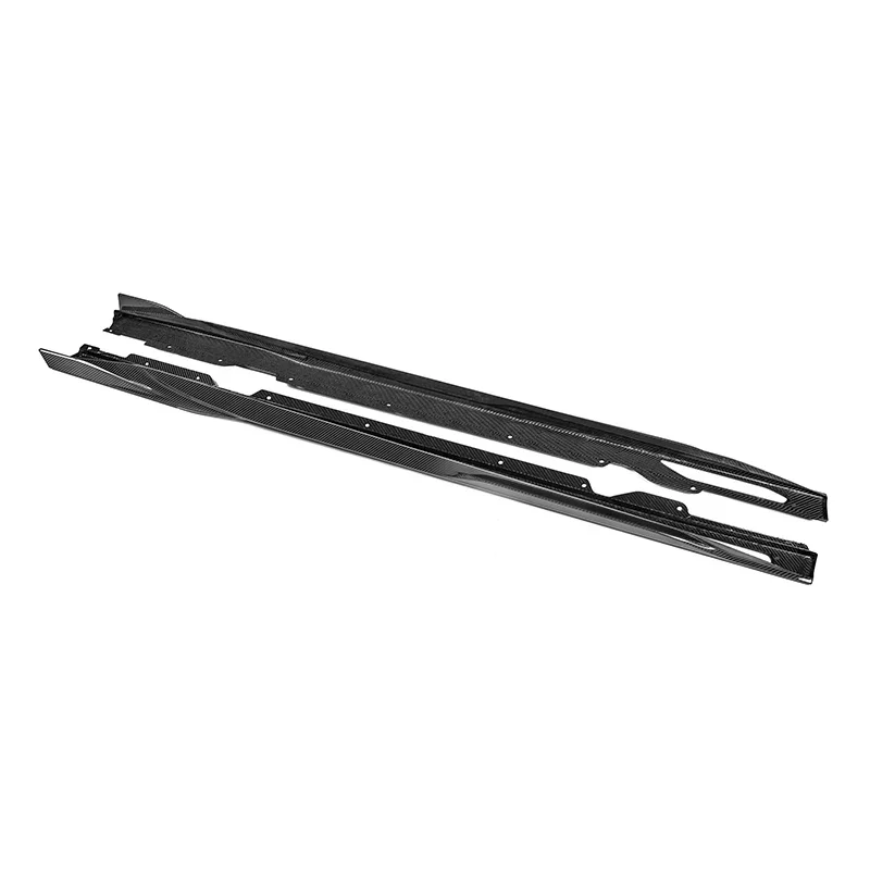 

ForX Style Dry Carbon Rear Bumper Lip Diffuser Side Skirts Spoiler For BMW 4 Series G26 2021+G26 Rear Side Skirts