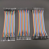 Jumper Wire 10/20/30/40CM 40Pin Male to Male/Male to Female/Female to Female Jumper Wire Dupont Breadboard Cable for Arduino DIY