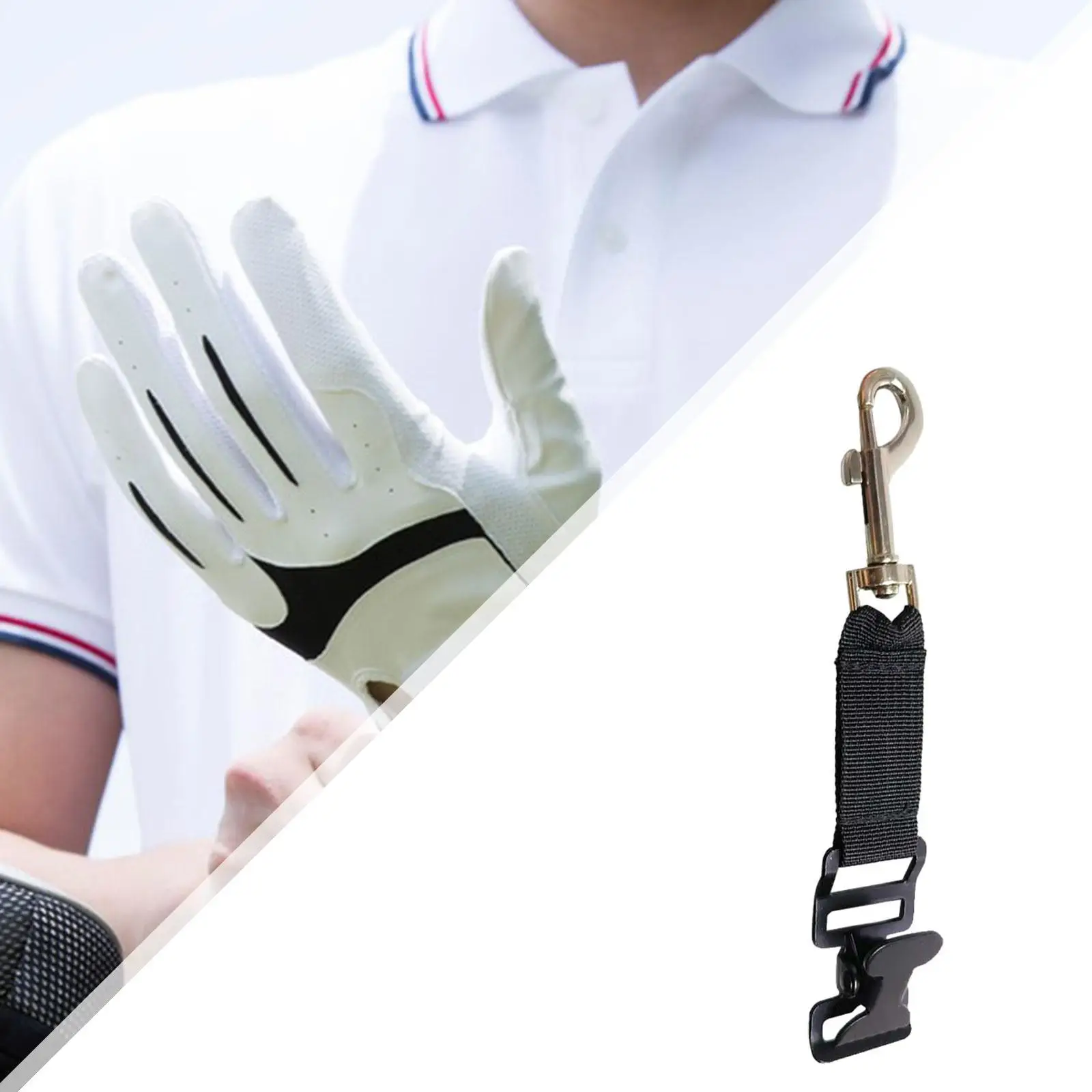 Golf Glove Clip Hat Keeper Convenient Portable Women Men Golf Accessories Versatile Adults Hat Clip for Glove Holder