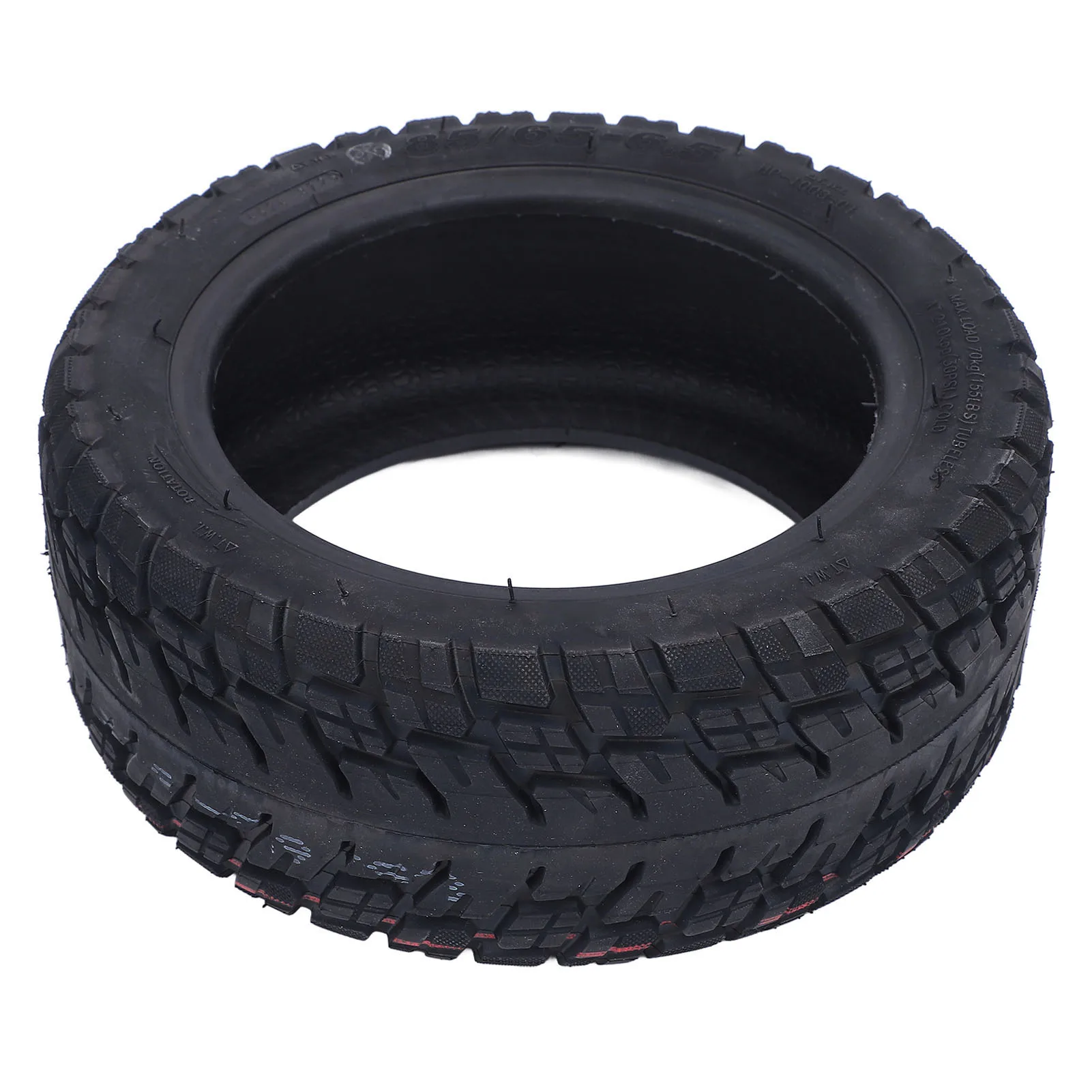 Elektroroller-Reifen aus Gummi, 25,4 cm, pannensicher, hitzebeständig, Vakuumrad für Elektroroller, rutschfest, zum Austausch
