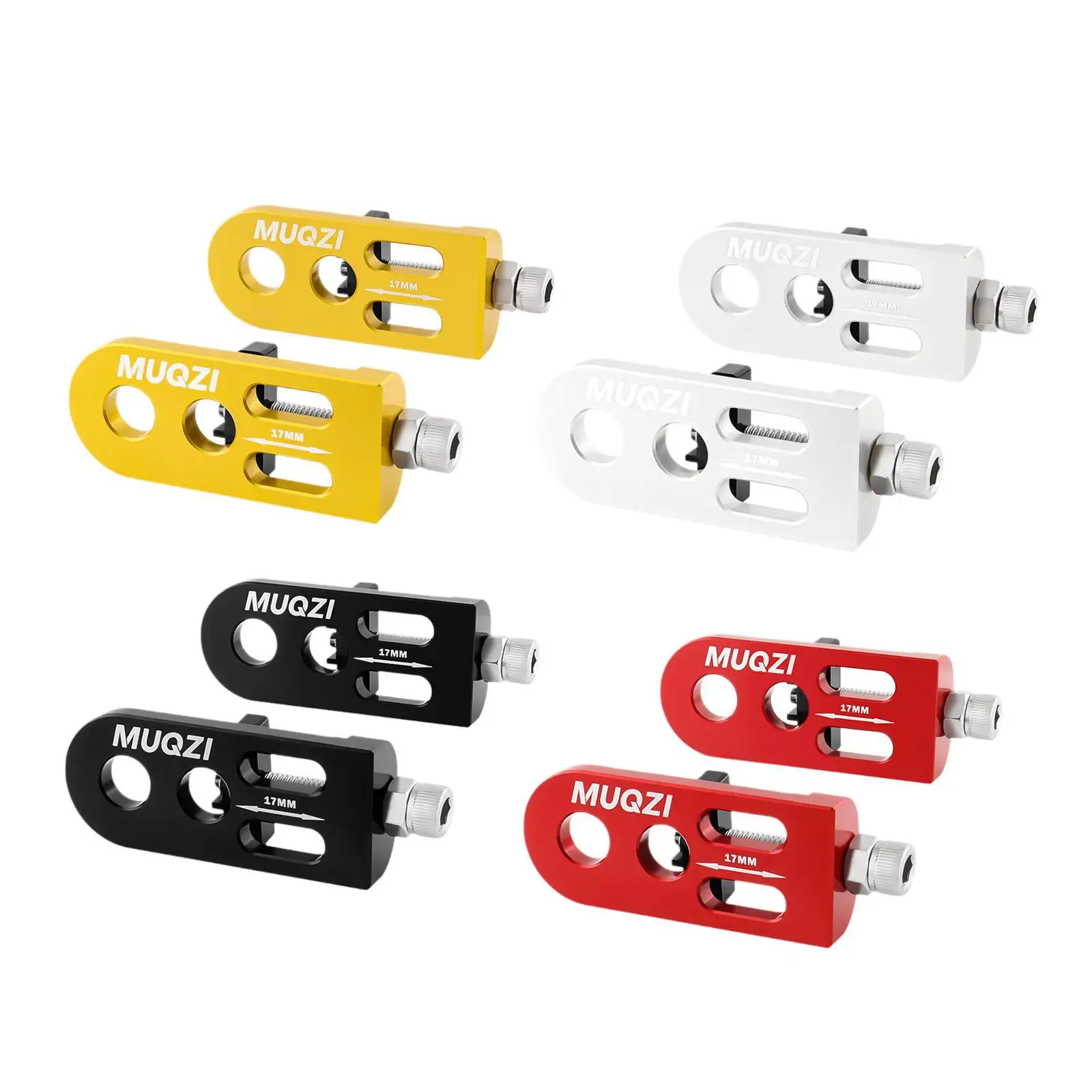 2Pcs Bike Chain Tensioner Universal Fit Stabilizer Chain Tightener Single Speed for BMX Most Bicycles Cycling Accessories