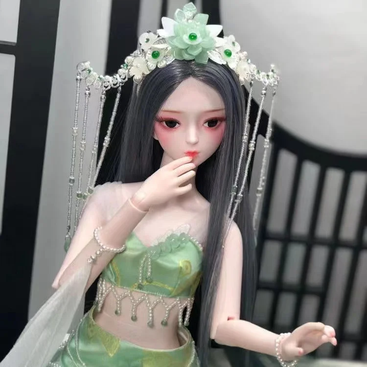 

60cm BJD Ancient Style Dress-up Doll Dress Exotic Style, Doll Fairy Dress Little Angel 1/3 Chinese Style Hanfu Doll Accessories