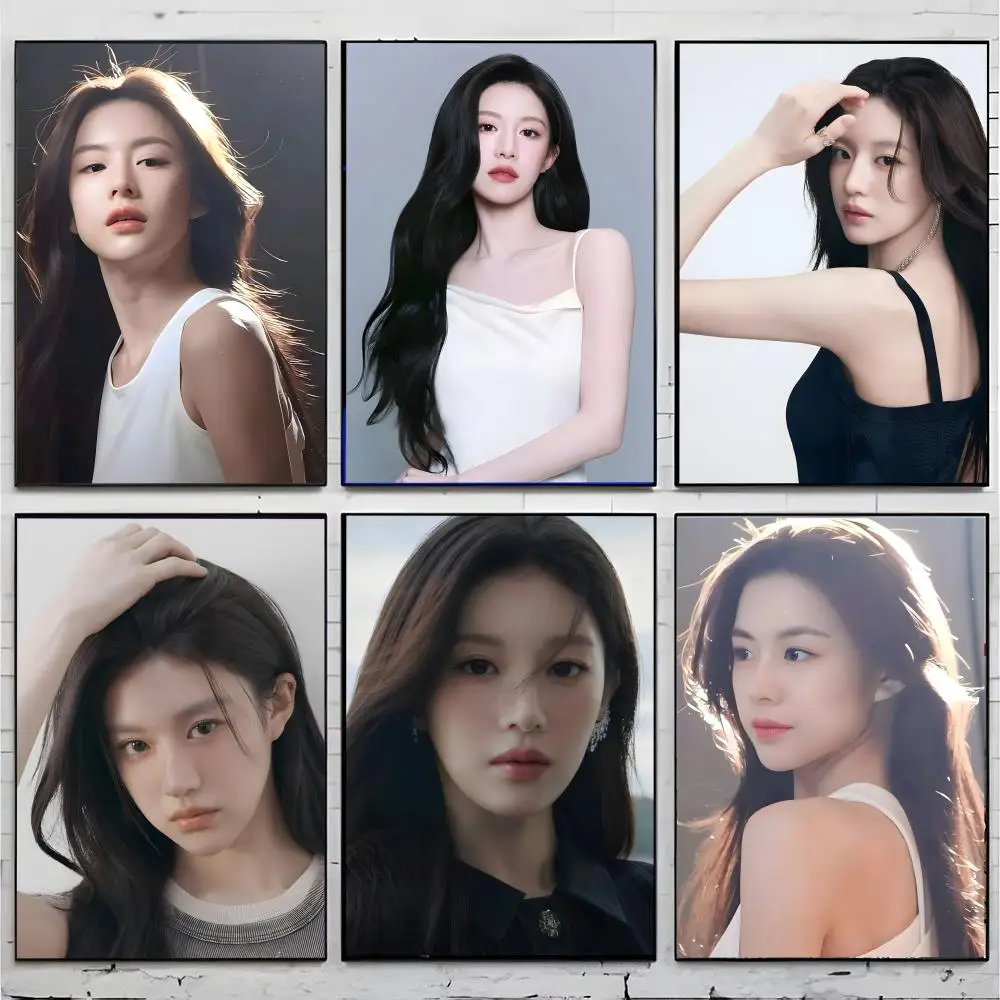 korean actress G-Go Yoon-jung Poster Premium Decor Art & Gift for Household Lounge Home Ornaments
