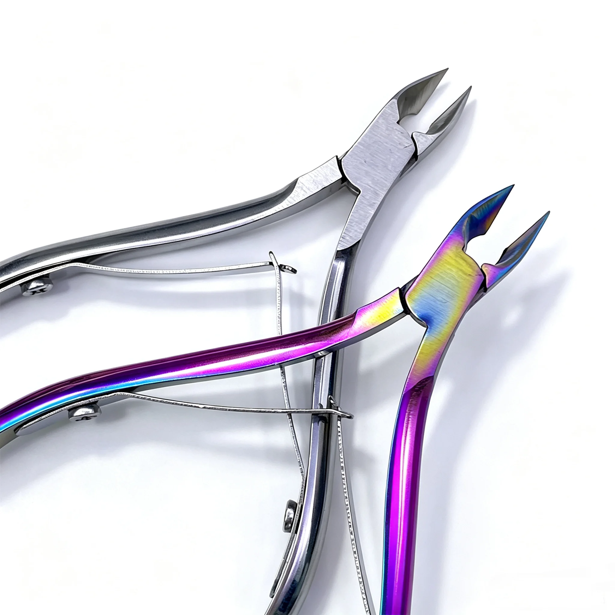 Professional Stainless Steel Cuticle Nail Nipper Clipper Nail Art Manicure Pedicure Care Trim Plier Cutter Beauty Scissors Tools