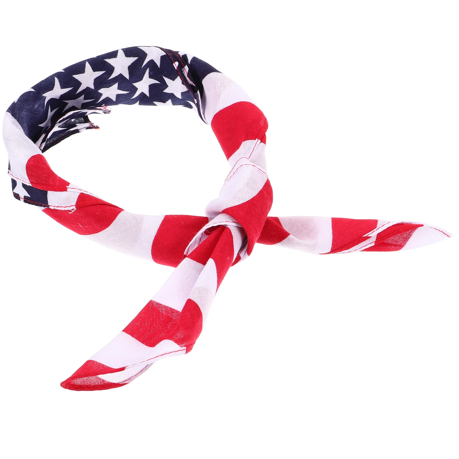 Foulard multifonctionnel pour hommes, carrés de poche, Bandanas patriotiques pour accessoires de jour indépendants