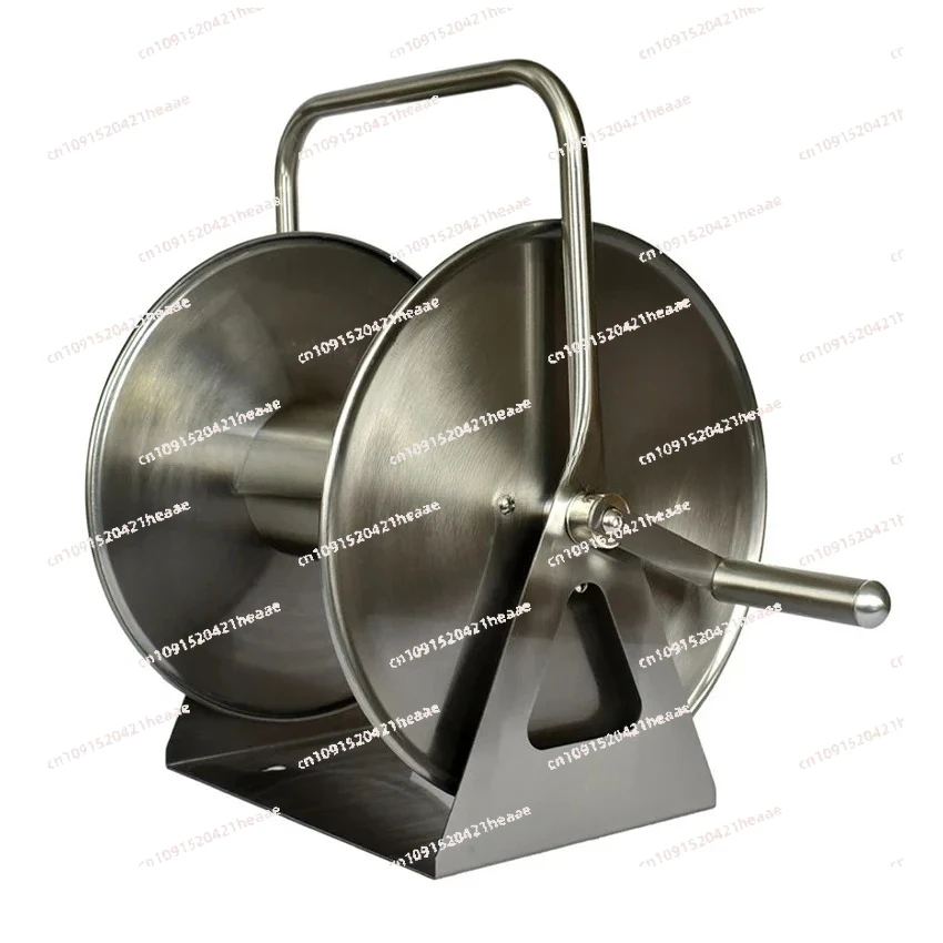 

Suitable for Portable Water Hose Reel Heavy-Duty Stainless Steel Garden Irrigation Systems Holder Hose Car Wash Pipe Rack