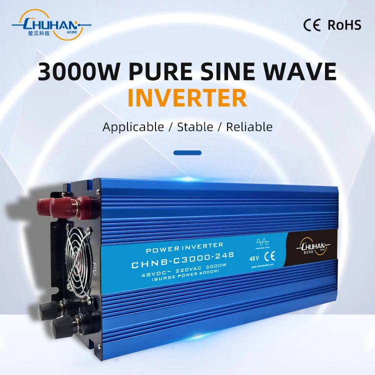 CHNB-C3000-248 Pv Inversor 3kw Inversor Solar Potência de Onda Sinusoidal Pura Invertida 48v
