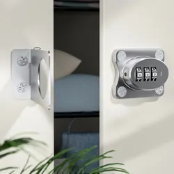 Child Safety Lock Double Opening Cabinet Lock File Cabinet Door Lock Drawer Lock Cabinet Lock Furniture Lock Locker Lock