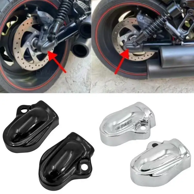 Image of Für Harley V Rod Muscle VRSCF Night Rod Special VRSCDX 2002-2017 Motorrad-Hinterachsabdeckungen, Radachsenkappe Seitenschutz