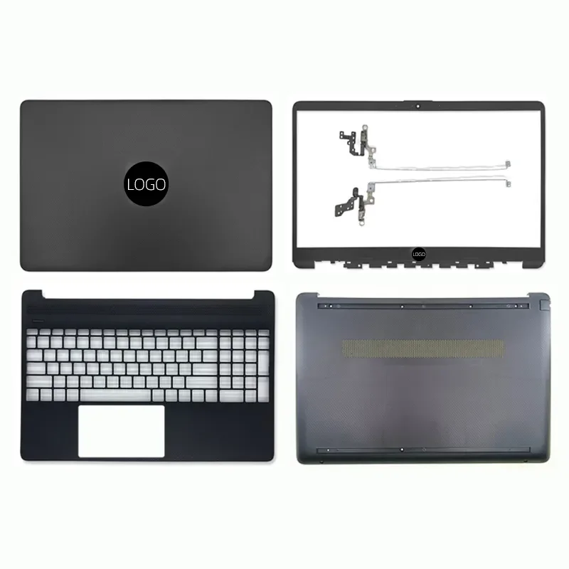 

New For HP 15S-FQ 15S-FR 15S-EQ 15-EF 15-ER 15-DY TPN-Q222 TPN-Q230 LCD Back Cover Bezel Palmrest Botttom Case Black