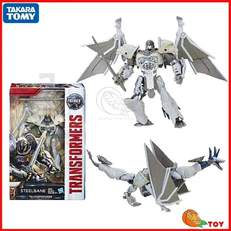 In stock Takara Tomy Transformers toys Transformers: The Last Knight TLK Class D Steelbane Model Robot Collection Action Figure