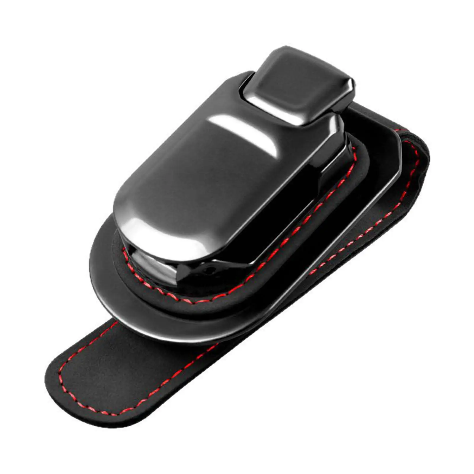 Visor Eyeglass Holder Car Accessory Leather Protective Clip Compact Storage Box for Everyday Drivers
