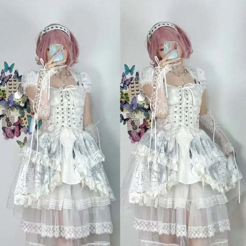 

Металлический ажурный обруч для волос в стиле стимпанк Y2K, повязка на голову с заклепками в стиле рок, широкий боковой головной убор, кожаная повязка для волос с пряжкой, косплей