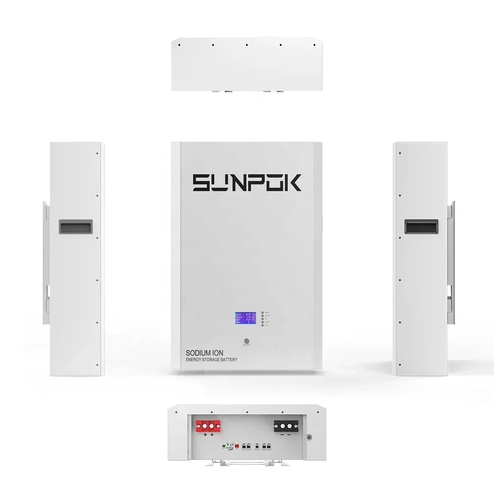 Sunpok-Batería de iones de sodio, batería de iones de sodio, 48V, 100ah, 200ah, 5kwh, 10kwh, caja de madera, electrodomésticos