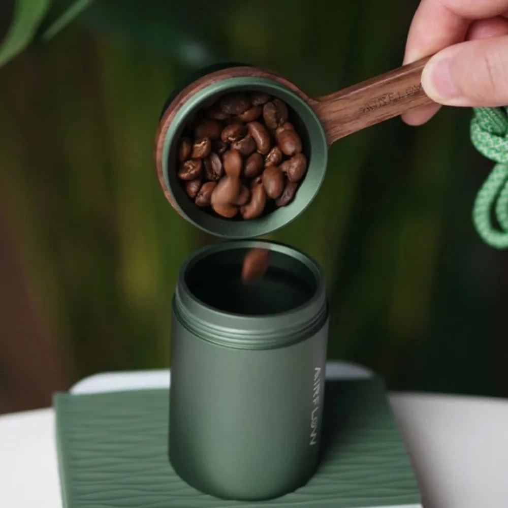 AIRFLOW Wooden Coffee Spoon Long Handle Short Handle Kitchen Measuring Spoon Tea Coffee Spoon